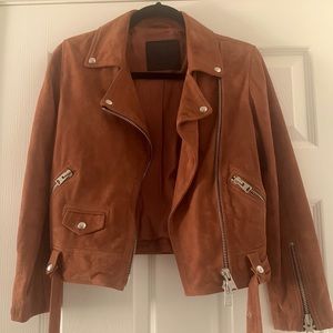 All Saints Suede Jacket